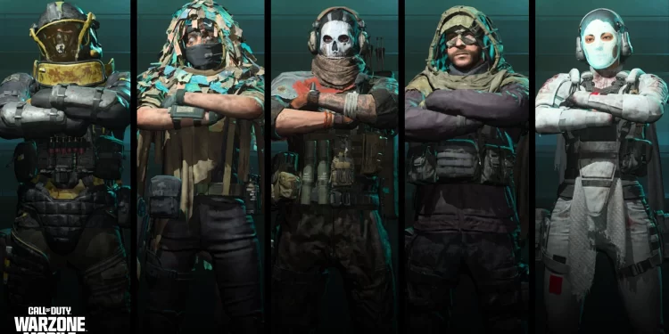 warzone mobile characters